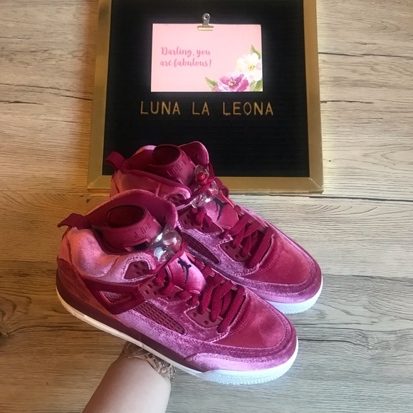 NEW Nike Jordan Spizike GS Noble Red Sneakers, size 4 youth/ 5.5 women - Picture 3 of 10